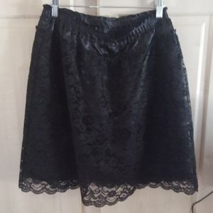 POLECI XS LACE SKIRT ELASTIC WAIST
